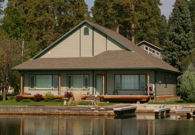 Custom Lake House